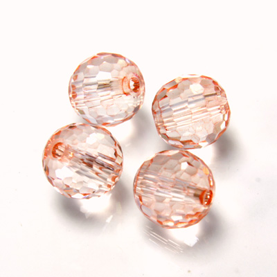 Preciosa Crystal Bead Rich Cut - Round 06MM LT ORANGE