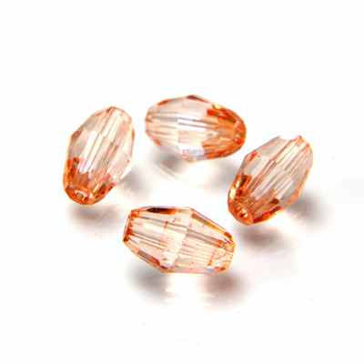 Preciosa Crystal Bead - Olive 06x4MM LT ORANGE