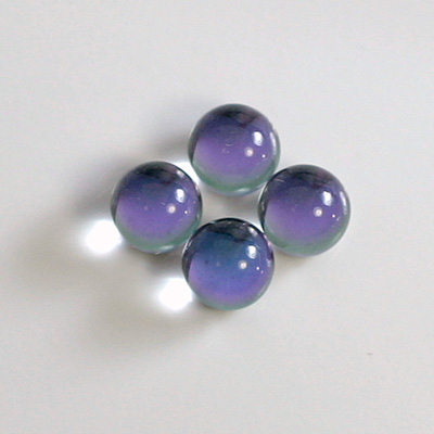 Preciosa Glass Flat Back 3/4 Ball 04MM HELIOTROPE Coated