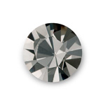 Asfour Crystal Point Back Foiled Chaton - SS29 BLACK DIAMOND