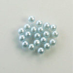 Czech Glass Pearl No-Hole Ball - 4MM LT BLUE 70462