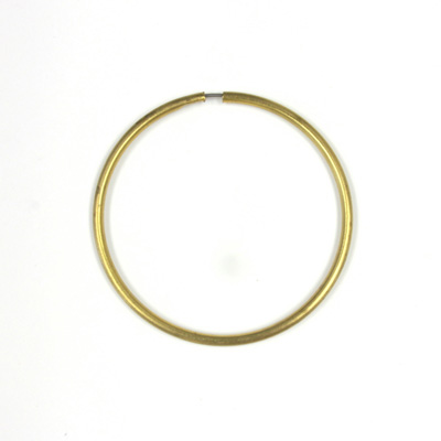 Endless Hoop 1.75 inch 2MM Wire RAW BRASS