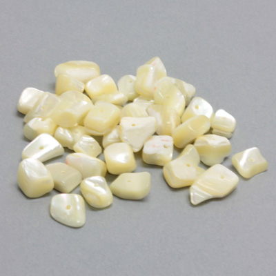 Shell Bead - Baroque 08MM WHITE TROCHUS