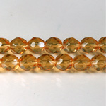 Czech Glass Fire Polish Bead - Round 08MM GOLDFISH