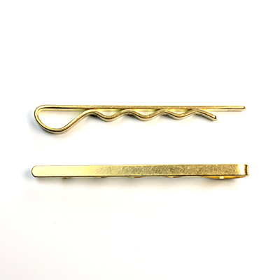 Metal Bobby Pin 54MM RAW BRASS