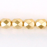 Pearl Beads Faceted - Round
