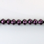 Czech Glass Pearl Bead - Snail Shell 06MM AMETHYST 70979