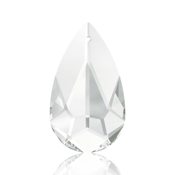 Swarovski Crystal Pendant - Pear 34x20MM CRYSTAL