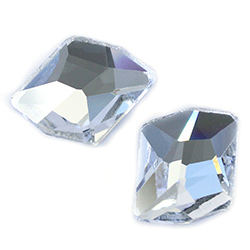 Asfour Crystal Flat Back Stone - Fancy Diamond 16MM CRYSTAL