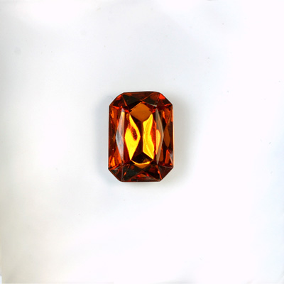 Glass Point Back Tin Table Cut (TTC) Stone - Cushion Octagon 08x6MM TOPAZ