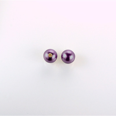 Czech Glass Pearl 1-Hole Ball - 03MM AMETHYST 70979