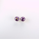 Czech Glass Pearl 1-Hole Ball - 03MM AMETHYST 70979