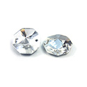 Asfour Crystal Flat Back Sew-On 2 Hole Stone - Octagon 12MM CRYSTAL