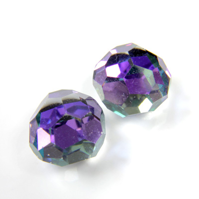 Preciosa Crystal Flat Back 3/4 Ball - Regular Cut 662 10MM HELIOTROPE