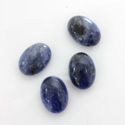 Gemstone Cabochon - Oval 14x10MM SODALITE