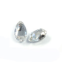 Asfour Crystal Flat Back Sew-On Stone - Pear 12x7MM CRYSTAL