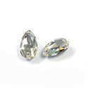 Asfour Crystal Flat Back Sew-On Stone - Pear 12x7MM GOLDEN SHADOW