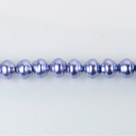 Czech Glass Pearl Bead - Snail Shell 06MM LILAC 70429