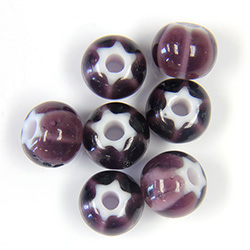 Preciosa Czech Glass Seed Bead - Cornelian Star 32/0 AMETHYST 23708