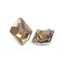 Asfour Crystal Flat Back Sew-On Stone - Fancy Diamond 16MM HONEY
