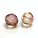 Plastic Bead - Transparent Faceted Round 16MM PURPLE PX597