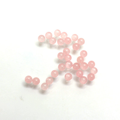 Gemstone No-Hole Ball - 02MM ROSE QUARTZ