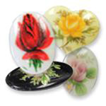 Glass Decal Picture Stones
