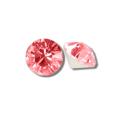 Swarovski Crystal Point Back XILION Foiled Chaton - PP21 PADPARADSCHA