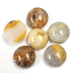 Gemstone Cabochon - Round 13MM MEXICAN CRAZY LACE