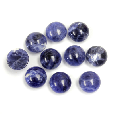 Gemstone Cabochon - Round 08MM SODALITE