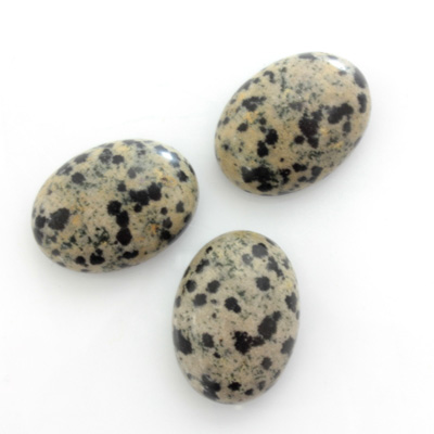 Gemstone Cabochon - Oval 18x13MM DALMATION