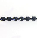 Preciosa MAXIMA Crystal Rhinestone Cup Chain - PP18 (SS8.5) JET-BLACK