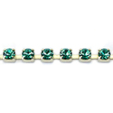 Preciosa MAXIMA Crystal Rhinestone Cup Chain - PP18 (SS8.5) MINT-RAW