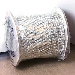 Chinese Rhinestone Cup Chain - SS18 CRYSTAL-SILVER