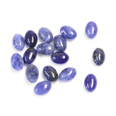 Gemstone Cabochon - Oval 07x5MM SODALITE