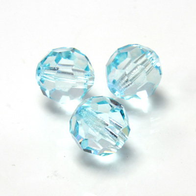 Preciosa Crystal Bead Regular Cut - Round 10MM LT BLUE