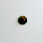 Glass Flat Back Rauten Rose - Round 08MM IRIS BROWN Coated