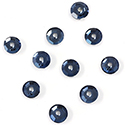 Asfour Crystal Flat Back Sew-On Stone - Loch Rose Sequin 04MM DENIM BLUE