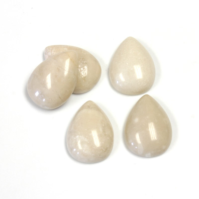 Gemstone Cabochon - Pear 14x10MM RIVERSTONE