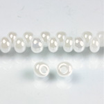 Preciosa Czech Glass Drop Seed Bead - 5/0 CEYLON WHITE 57102