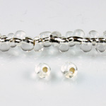 Preciosa Czech Glass Drop Seed Bead - 5/0 CRYSTAL SL 78102