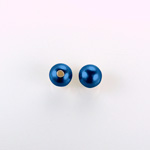 Czech Glass Pearl 1-Hole Ball - 06MM NAVY 70467