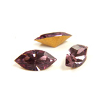 Preciosa Crystal Point Back Fancy Stone - Navette 10x5MM LT AMETHYST