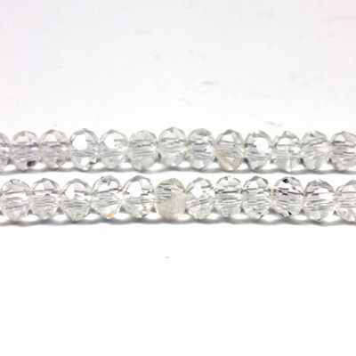 Chinese Cut Crystal Bead - Rondelle 02x3MM CRYSTAL