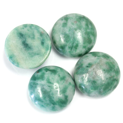 Gemstone Cabochon - Round 16MM JADE ZING JIANG