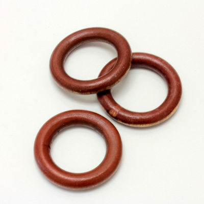 Wood Bead - Smooth Round Ring 40MM BAYONG