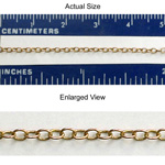 Brass Chain 1.4MM Round CABLE