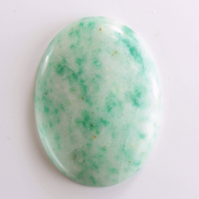 Gemstone Cabochon - Oval 40x30MM JADE ZING JIANG