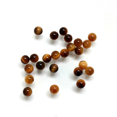 Gemstone No-Hole Ball - 04MM TIGEREYE