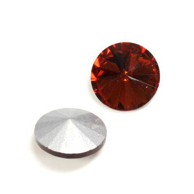 Cut Crystal Point Back Rivoli 16MM MADEIRA TOPAZ